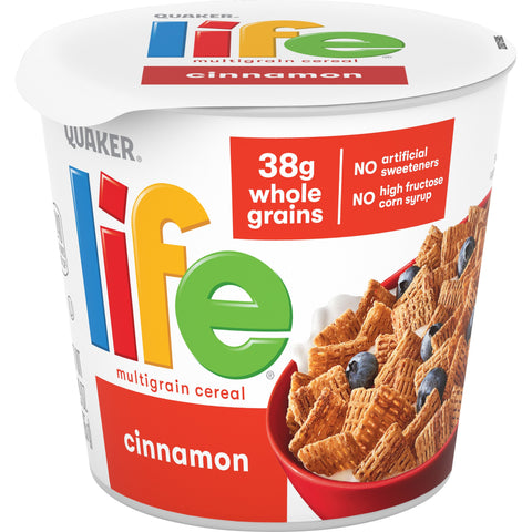 Quaker® CEREAL IN A CUP LIFE CINNAMON