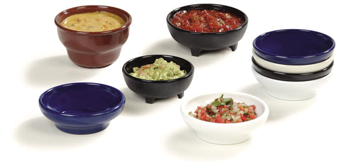 Carlisle BOWL DEEP SALSA LENNOX BROWN 8 OZ