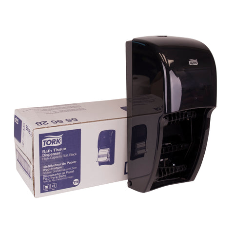Dispenser Bath Tissue Roll High Capacity Black