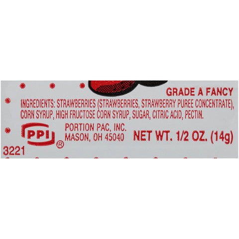 Portion Pac JAM STRAWBERRY SINGLE SERVE CUP 78000430/0048850