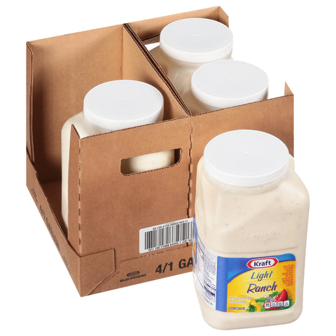 Dressing Light Done Right Ranch 4 Case 1 Gallon