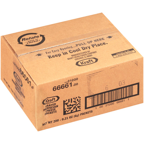 Cheese Parmesan Grated Single Serve Packet