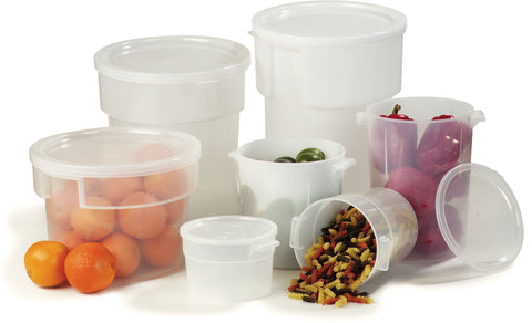 Carlisle BAINS MARIE CONTAINER WHITE 3.5 QT