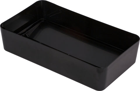 Lid Container Waste Trimline™ Rectangle Swing Top Black 15 And 23 Gal