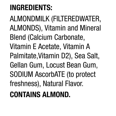 Milk Almond Aseptic Unsweetened 105794