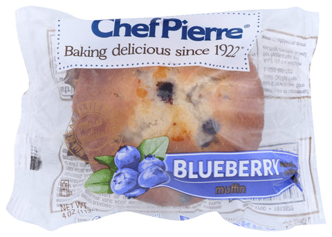 Chef Pierre Blueberry Muffin, 4.75 Ounce -- 24 per case.