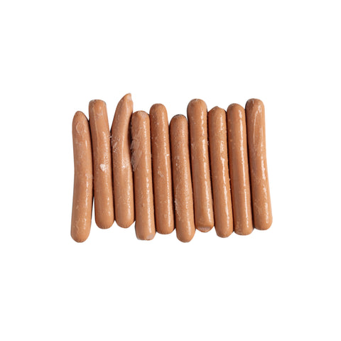 Cloverdale FRANK BEEF & PORK SKINLESS HICKORY SMOKED 8:LB 6
