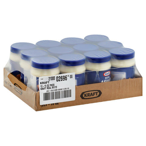 Kraft Real Mayonnaise, 15 Ounce -- 12 per case.