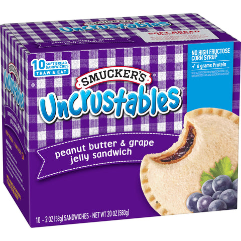 Uncrustables® SANDWICH PEANUT BUTTER AND GRAPE JELLY IW