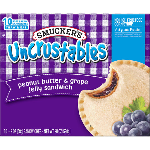 Uncrustables® SANDWICH PEANUT BUTTER AND GRAPE JELLY IW