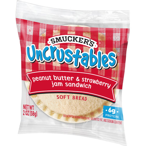Uncrustables® SANDWICH PEANUT BUTTER & STRAWBERRY JELLY IW 2 OZ