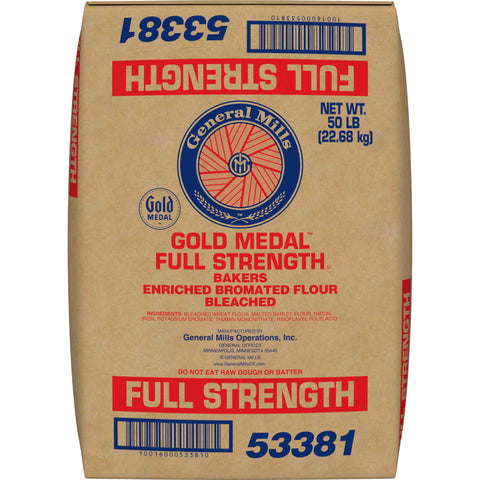 General Mills FLOUR FULL STRENGTH FLOUR BLEACHED/ BROMATED/ ENRICHED/ MALTED