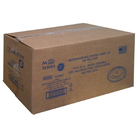Anchor Packaging Incredi-Bowl Clear Polypropylene Round Vented Lid Only, 4.5 inch -- 500 per case