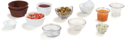 Carlisle RAMEKIN SMOOTH SAN WHITE 2.5 OZ