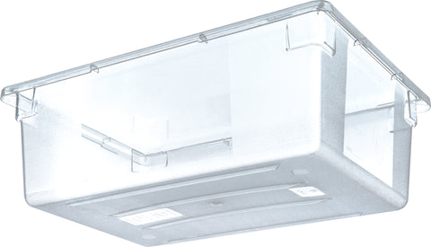 Container Food Storage Polycarnbonate Clear 12.5 Gal 26x18x9