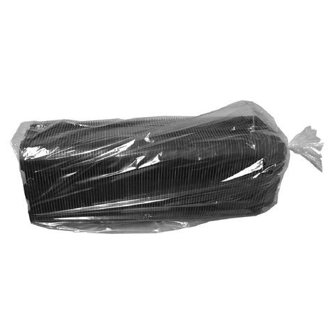 Crisp Food Technologies® CONTAINER PLASTIC BLACK SQUARE 1-COMPARTMENT 32 OZ