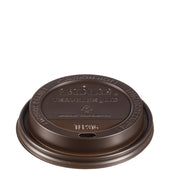 Lid Traveler® Cappuccino Style Dome Lid Sip Hole Brown