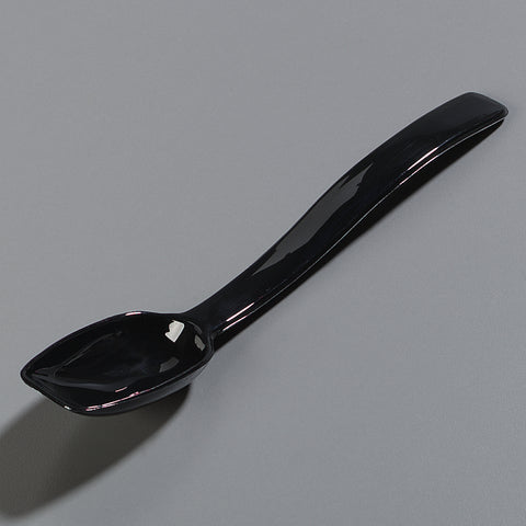 Carlisle SPOON SOLID PLASTIC BLACK 9