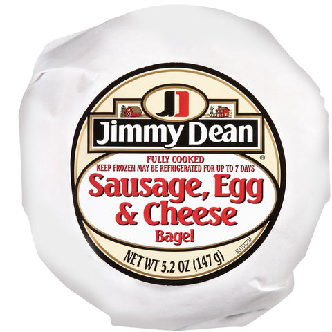 Sandwich Breakfast Sausage Egg & Cheese Bagel Iw 5.2 Oz