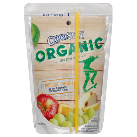 Capri Sun DRINK TROPICAL FRUIT PUNCH ORGANIC