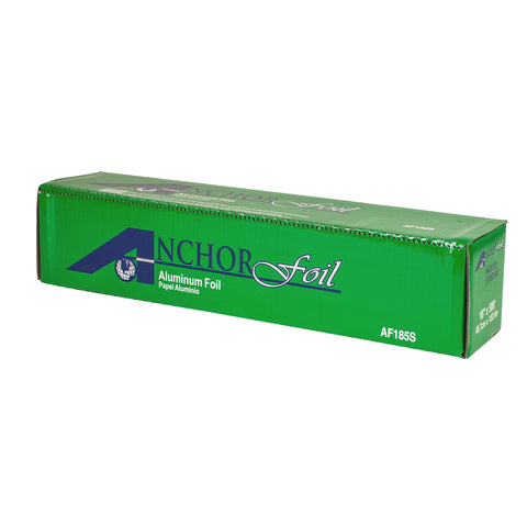 Anchor Packaging AnchorFoil Aluminum Foil Roll in Cutter Box, 18 inch x 500 Feet