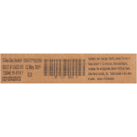 Creamer Liquid Non-dairy Hazelnut Esl