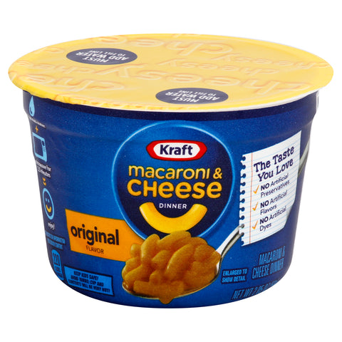 Kraft ENTREE MACARONI & CHEESE ORIGINAL SINGLE SERVE CUP