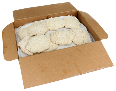 Advance Food Deluxe Whole Muscle Pork Fritter, 4 Ounce -- 40 per case.