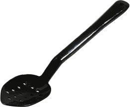 Carlisle SPOON SERVING PERFORATED PLASTIC BLACK 13