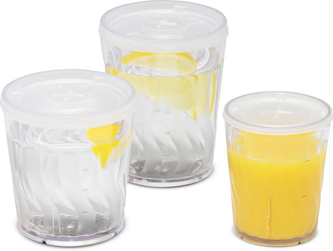 Tumbler Swirl Clear 9 Oz