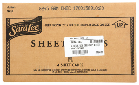 Cake German Chocolate Iced 12x16