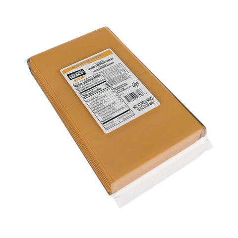 Cobblestreet Market™ CHEESE CHEDDAR SHARP SLICED .75 OZ