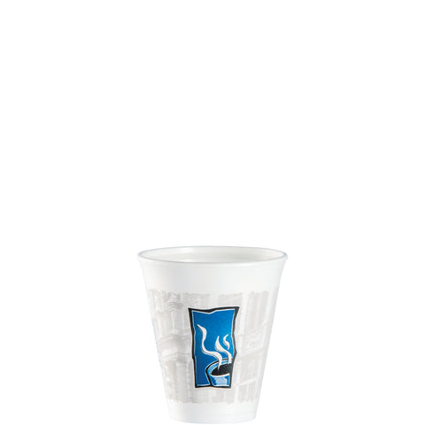 Dart Uptown™ CUP FOAM GREEN BLACK & GREY 12 OZ
