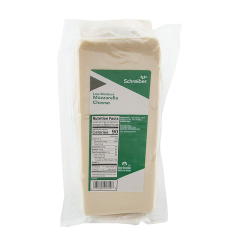 Schreiber CHEESE MOZZARELLA LOAF WHOLE MILK