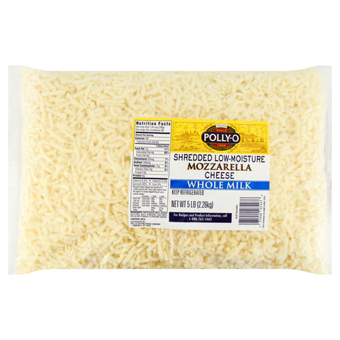 Polly-O CHEESE MOZZARELLA SHRED WHOLE MILK
