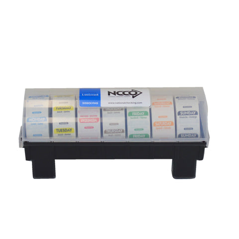 National Checking Company Kit, Refill Labels: D101 - D107.