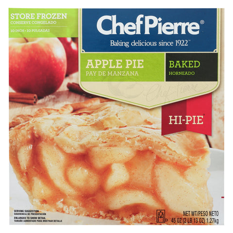 Pie Fruit Apple Hi Pre-baked 10