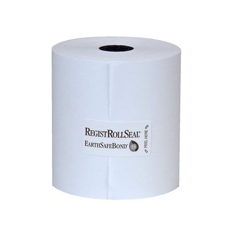 National Checking Company White Bond 1 Ply Register Roll Tape, 3 inch -- 30 per case.