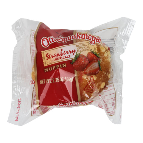 Otis Spunkmeyer Individually Wrapped Strawberry Shortcake Muffin, 2.25 Ounce -- 96 per case.
