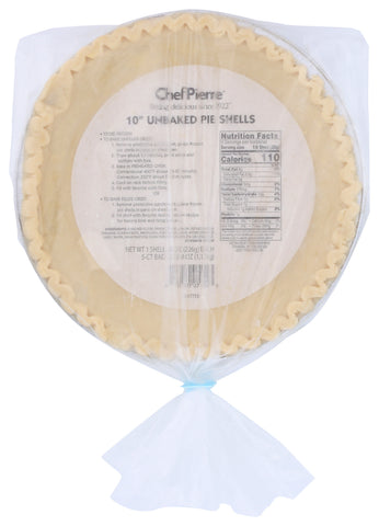 Chef Pierre PIE SHELL LARD SHORTENING UNBAKED 10