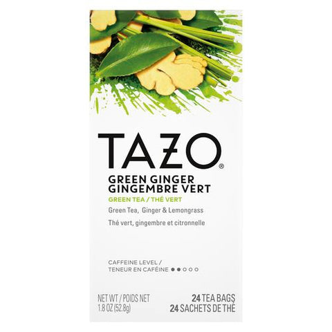 Tazo TEA GREEN GINGER HOT IN FILTERBAGS W/ DISPENSER 000151600/67483227