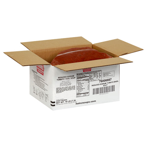 Heinz Reduced Sodium Tomato Basil Soup, 16 Pound Bag