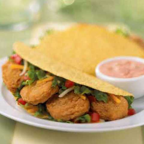 Mexican Original Ground Fried Yellow Corn Taco Shell, 5.25 inch -- 200 per case.
