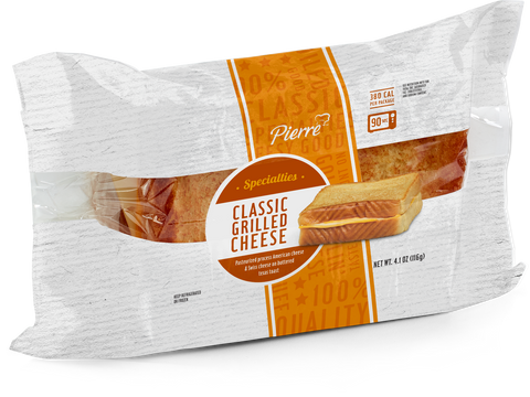 Pierre Classic Grilled Cheese, 4.1 Ounce -- 12 per case.