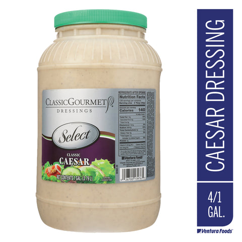 Ventura Foods Classic Gourmet Select Caesar Salad Dressing, 1 Gallon -- 4 per case.
