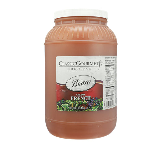 Ventura Foods Classic Gourmet Bistro Creamy French Salad Dressing, 4 Gallon.