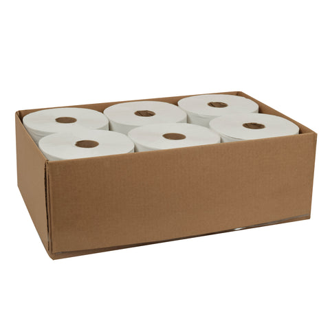 Towel Roll Non Perforated White 7.85x800
