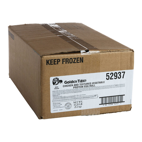 Golden Tiger® EGG ROLL CHICKEN WHOLE GRAIN CN