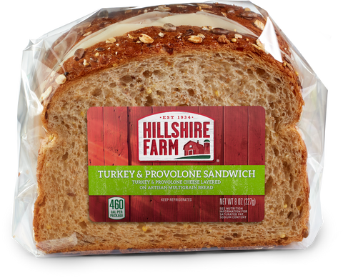 Sandwich Turkey & Cheese Provolone Multigrain Iw 8 Oz
