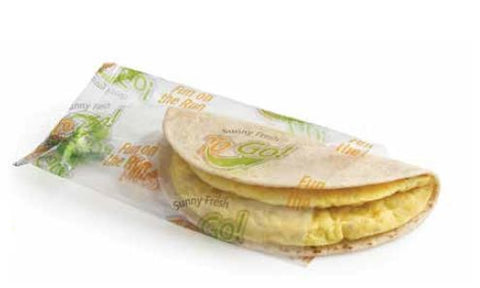 Sunny Fresh™ BREAKFAST TAC-GO® W/ EGG CHEESE AND TURKEY SAUSAGE IW FZ